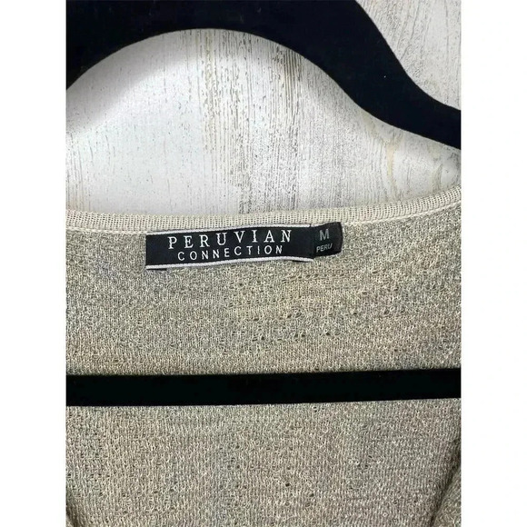 Peruvian Connection Women's‎ Paisley Cardigan Sweater Multicolor Size M - Picture 4 of 8